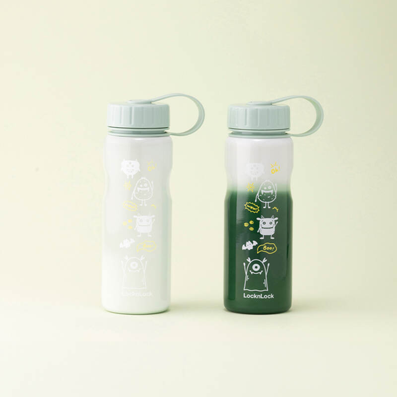 Bình Nước LocknLock 500ml Đổi Màu Theo Nhiệt Độ, Thép Không Gỉ 2 màu (Tím, Mint) LHC7005 image number null